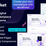Tema WordPress de Marketplace digital