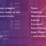 Mega pack de widgets para Elementor