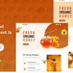 Plantilla web para tiendas de miel